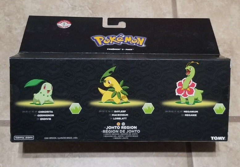 TOMY Pokemon Trainers Choice 1 Collectable 3 Pack (CHIKORITA