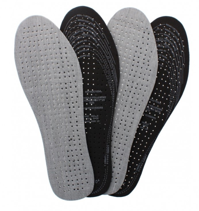 4x Shoe Insoles Extra Fresh Unisex Foot Feet Trainer Boot Anti Odour