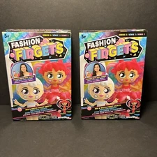 Fashion Fidgets Sensory Toy Dolls Push Pop Fidget Toy Pack of 2 NEW 