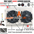 <!--F#f_0-->3 Core Alloy Radiator+Shroud Fan For 69-80 72 Holden Torana LH LX LC LJ HQ HJ HX<!--F/-->