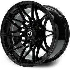 MODZ 14" Galaxy Glossy Black - Golf Cart Wheel