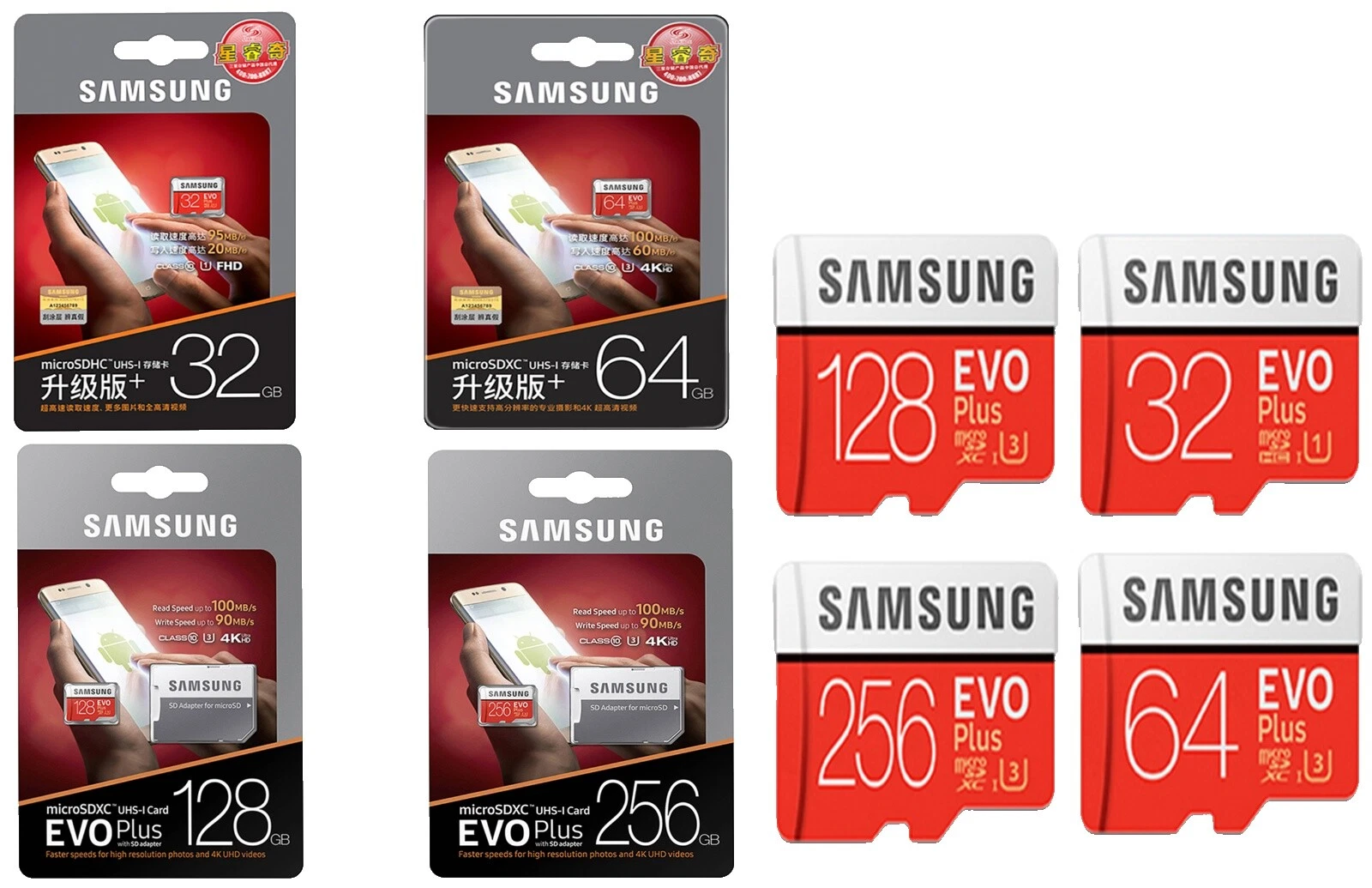 Tarjeta de memoria para Cámara Samsung casos adaptadores de tarjeta