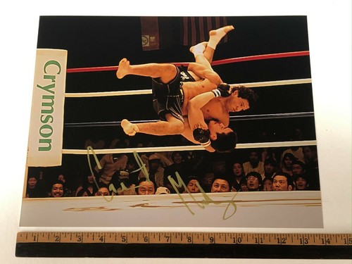 GILBERT MELENDEZ SIGNED METALLIC 11 X 14 PHOTO SHOOTO EL NINO SLAM AUTOGRAPH - Picture 5 of 9