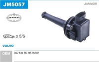 Janmor ZüNdspule ZüNdmodul FüR Volvo V70 II 2.4 2.5 T 2.0 R 2.3 T5 S60 I