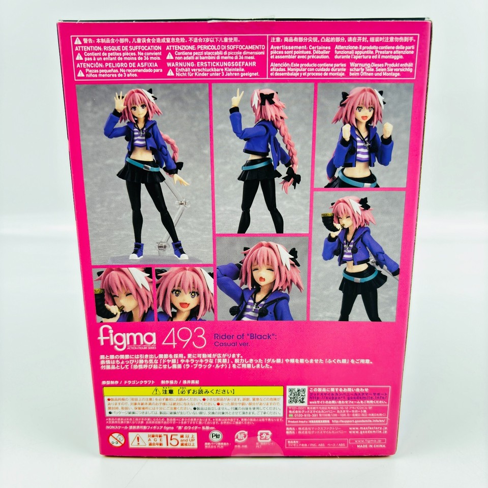 Figurine Figma 423 Rider Of Black (Fate/Apocrypha) Par Max Factory - Neuve