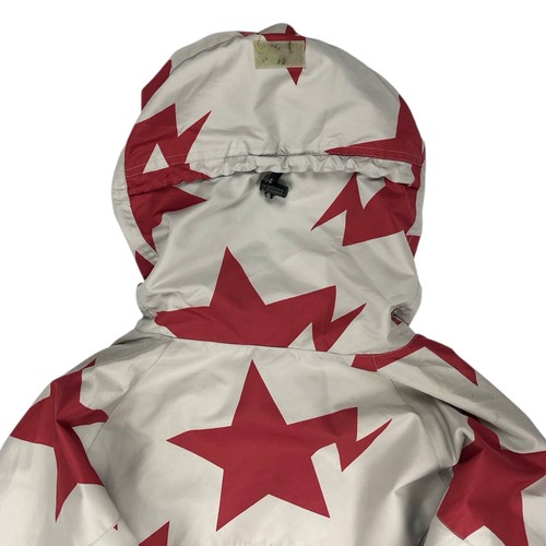 AW08 Bape Sta A Bathing Ape Monogram Grey Red Snowboard Jacket S - Picture 8 of 10