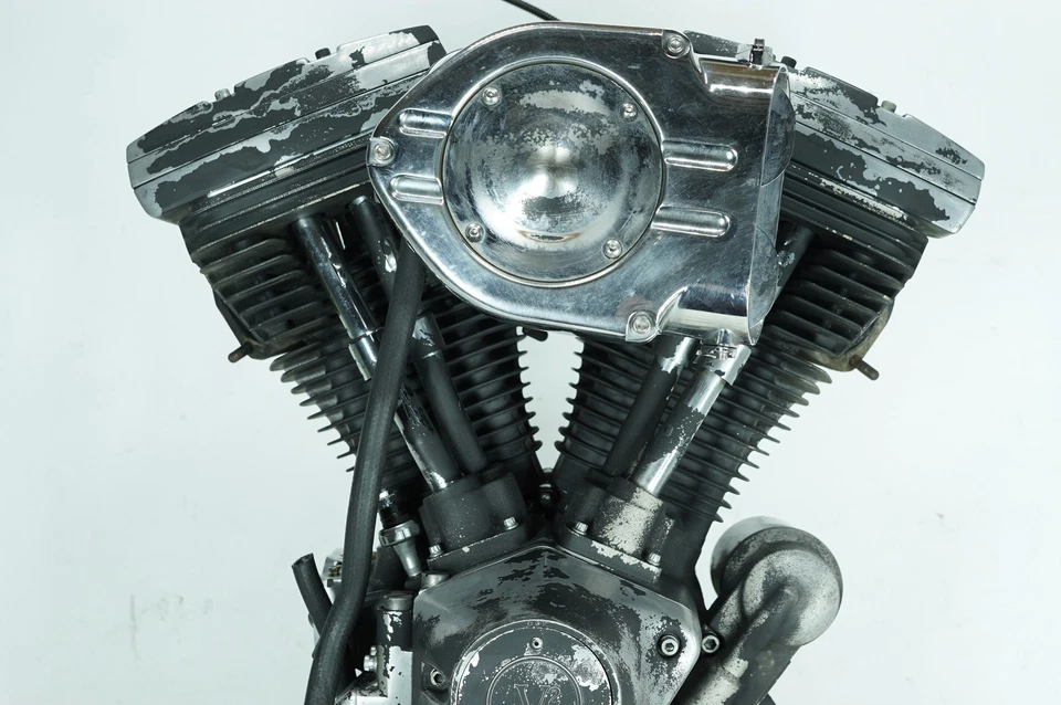 1997 Harley Dyna FXD Super Glide OEM CARB EVO 1340 80CI Engine Motor 3 mi. - Image 2 of 4