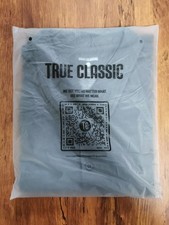 New True Classic Polo Shirt Carbon 2XL