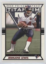 2002 Private Stock Titanium Red /275 Jermaine Lewis #42