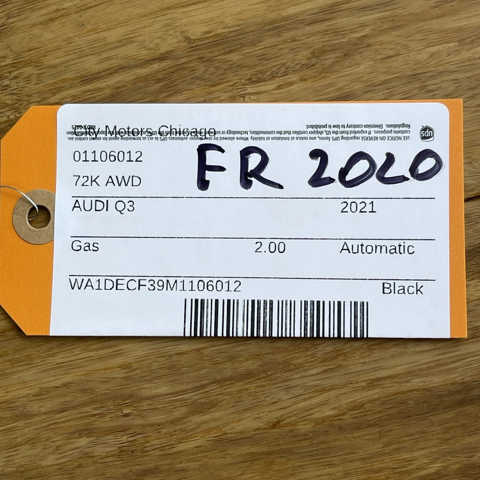 Capa almofada assento superior dianteiro direito Audi Q3 2019-2025 marrom fabricante de equipamento original - Imagem 2 de 4