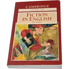 Cambridge Guide To Fiction In English Ian Ousby Paperback