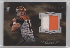 2011 Topps Inception Rookie Patch 72/158 Andy Dalton #RP-AD Patch 0c6