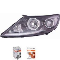 Halogen Scheinwerfer Frontscheinwerfer Links H7 FüR KIA Sportage Inkl. Lampen