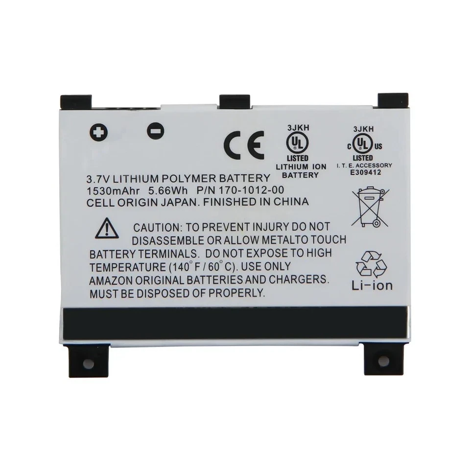New Battery For Amazon Kindle 2 DX D00511 D00611 D00701 D00801 170-1012-00 REV.C - Image 2 of 4