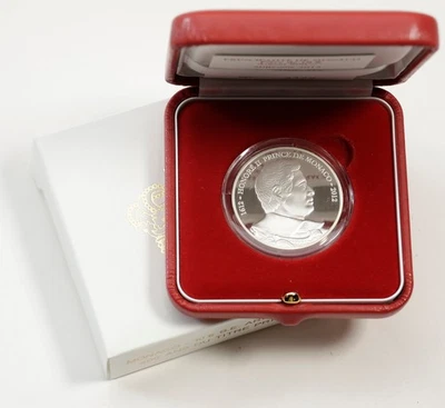 Monaco 10 Euro 2012 Silber PP - 400 Jahre Fürstentitel Honore II. 6500 Ex.- MGM - Bild 1 von 4