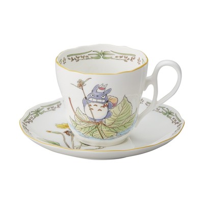 TT97889/4924-8 Cup & Saucer (For Both Coffee/Tea), 12.5 fl oz (375 cc), Micro...