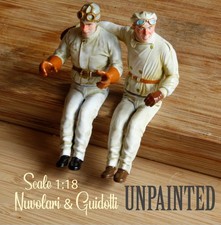 CMC 1/18 ALFA ROMEO 6C NUVOLARI GUIDOTTI or BUGATTI 35 Retromodels UNPAINTED