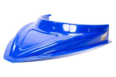 Five Star MD3 Hood Scoop 3in Tall Curved Chevron Blue
