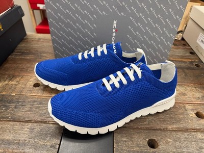 Kiton Men's Knit Sneaker USS Fits Model Royal UK 9 / US 10 $840