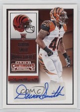 2015 Panini Contenders Rookie Ticket Derron Smith (Base) #172 Auto oy2