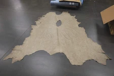 Light Beige Gray Leather Hide Upholstery Whole Full Cow Hide 50 SQFT