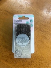 Invisibobble ORIGINAL 8 pieces Crystal Clear & Pretzel Brown Hanging Pack