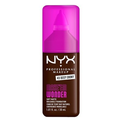 Long-Lasting Liquid Foundation, 24HR Full Coverage, Matte Finish, Oil-Free