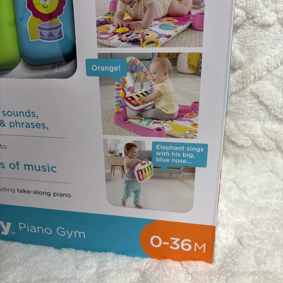 Piano Fisher-Price Deluxe Kick & Play Foto 4 de 4