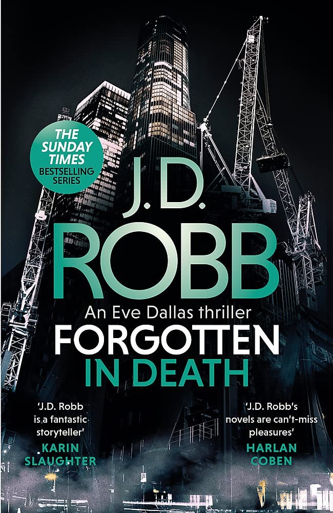 Forgotten In Death In Death J. D. Robb Mystery Crime Mystery Novel Hardback