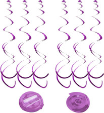 36 Pieces Hanging Swirl Decorations Party Streamer,Ceiling Streamers Ceiling Dec