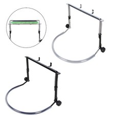 Musician Adjustable Harmonica Holder Neck Stand with Comfortable Rubber Frame