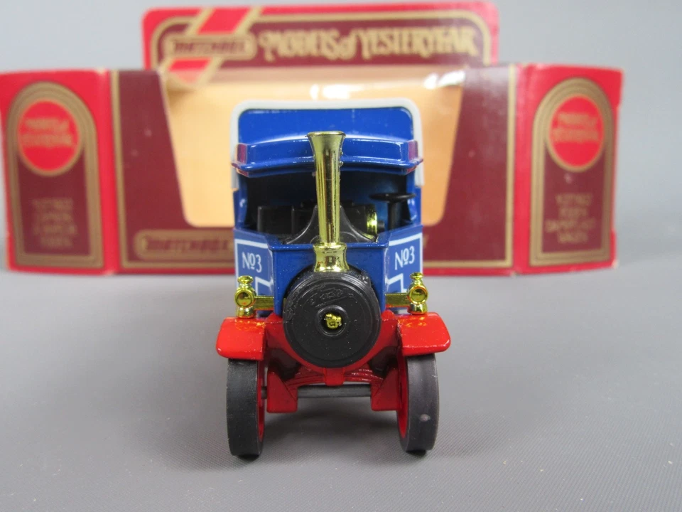 C991 Matchbox Y-27 Foden Lastwagen Dampflok 1922 Pickfords Blau IN Ovp Vintage - Bild 4 von 4
