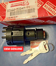 Toyota Forklift 57590-23342-71 Ignition Key Switch Oem Genuine Japan