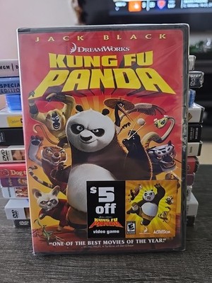 Kung Fu Panda (DVD, 2008, Full Screen) Brand New Sealed DreamWorks DVD + Bonuses