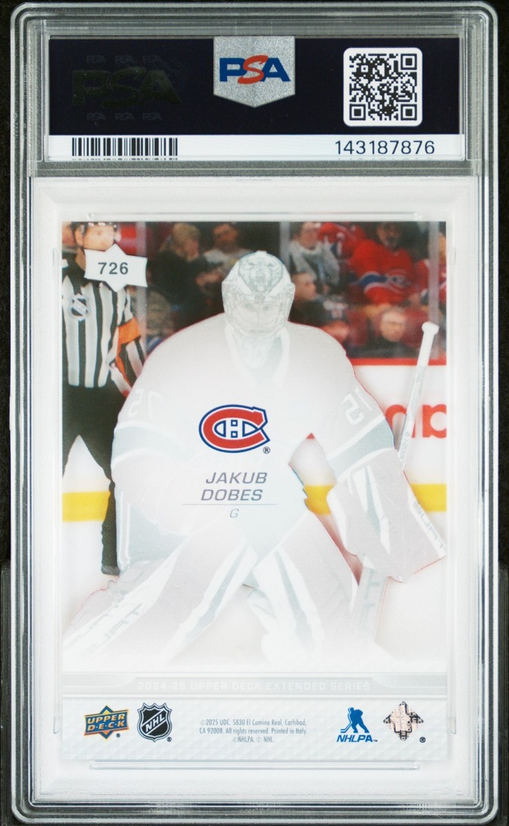 2024-25 Upper Deck Extended Series - Young Guns Jakub Dobes #726