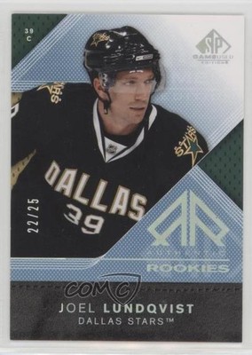 2007-08 SP Game Used Edition Authentic Rookies Spectrum 22/25 Joel Lundqvist 1u6