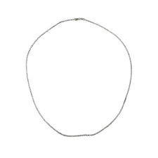 Chrome Hearts Roll Chain Necklace Silver