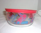 New Spider-Man Marvel Pyrex Round Glass Storage Bowl w/ Lid
