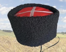 Original Russian Cossack Army Military Warm Hat Papakha  Kubanka