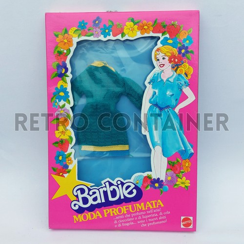 BARBIE MATTEL Vintage - Moda Profumata Outfit Dress Clothes Vestito Anni 80 NEW - Foto 1 di 1