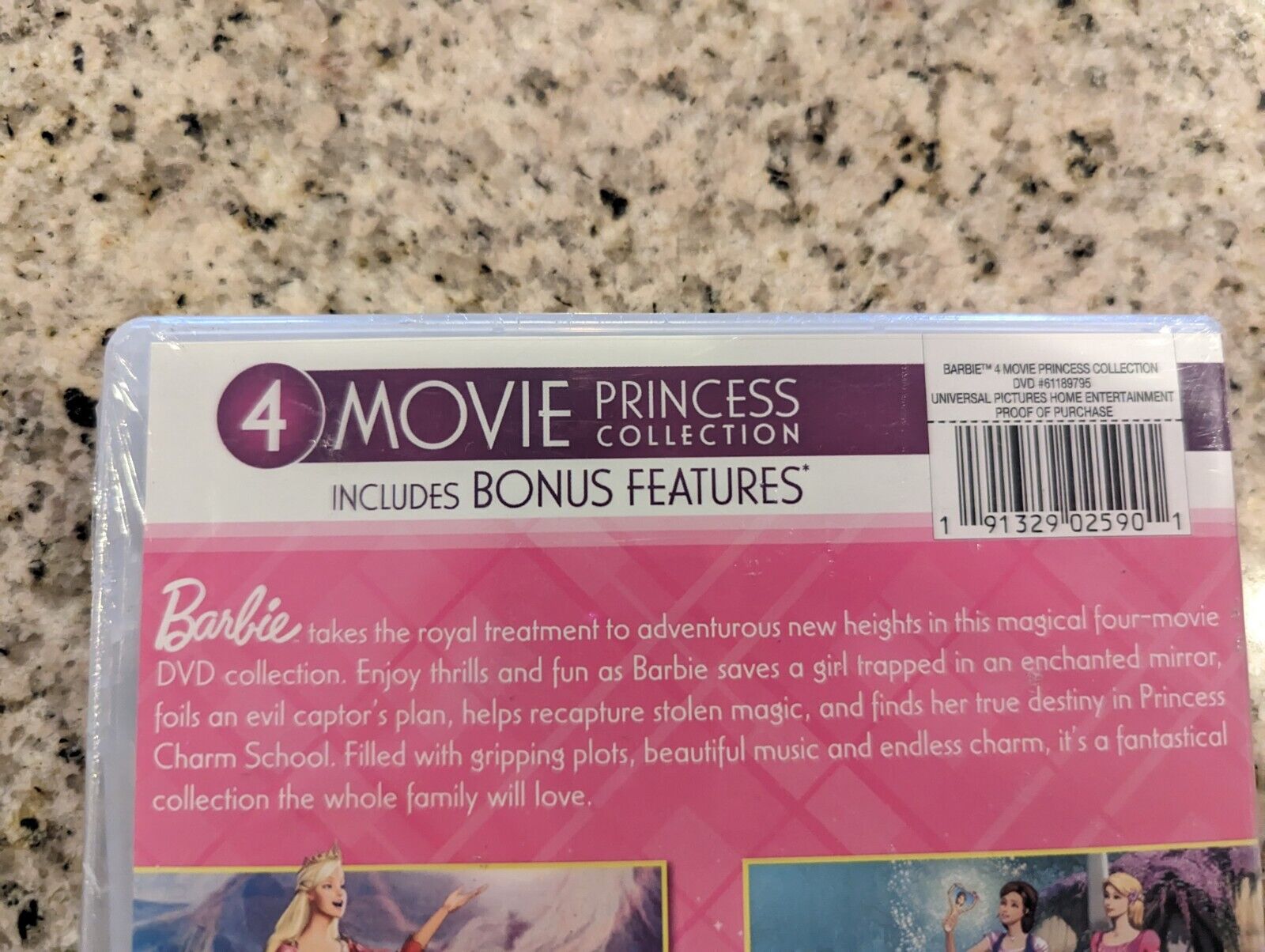 Coleção Barbie Sereias - Box com 4 DVDs - Novo Lacrado