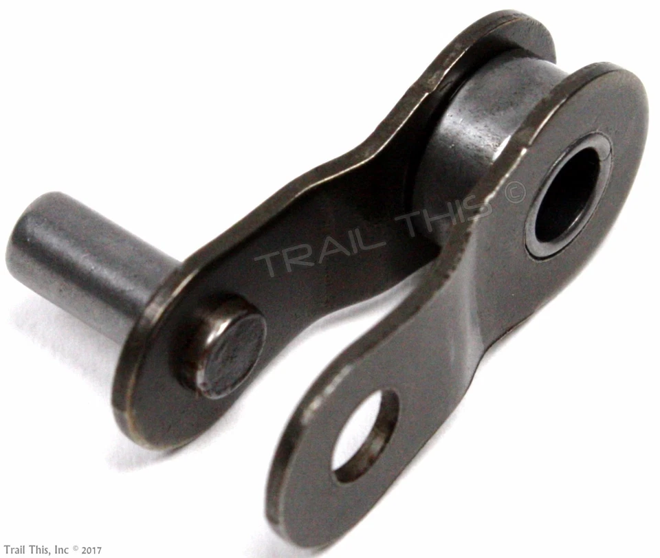 Medio eslabón KMC 1/2 para cadena de bicicleta de 1/8" Z410-OL Fixie BMX de una sola velocidad Foto 2 de 3