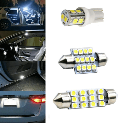 20pcs LED Light Bulbs Interior Kit Chevy Car Trunk Dome License Plate Lamp 6000K - Picture 16 of 24