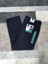 Member's Mark Men's Performance Slim Fit Benton Pant BLACK Size 40x30 NWT