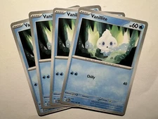 4x Vanillite Basic 043/182 - Paradox Rift - Pokemon TCG