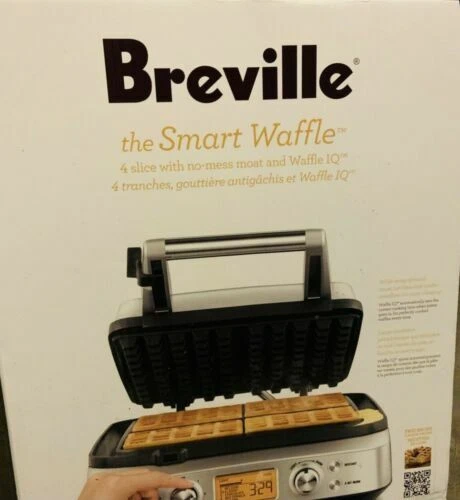 Máquina de Waffle Belga Breville 900-1199 W Máquinas de Waffle