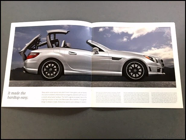 2015 Mercedes Benz SLK SLK55 AMG SLK250 SLK350 22-page Car Brochure Catalog Foto 4 de 4