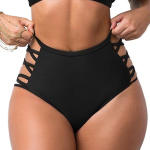high waisted compression bikini bottoms