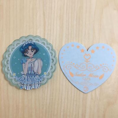 Sailor Moon Cafe Coaster Mercury Ami Mizuno