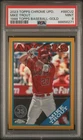 2023 Topps Chrome Update 1988 Topps Baseball 88CU2 Gold /50 MIKE TROUT - PSA 9🔥